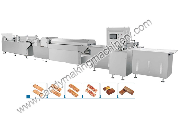 Equipamento para fabricação de doces em barras de chocolate