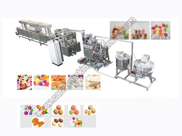 Depósito de linha de produção de doces duros